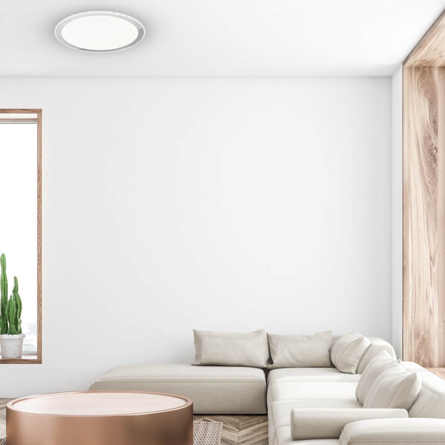 LED prigušivo stropno svjetlo LAYLA s daljinskim upravljačem LED/66W/230V