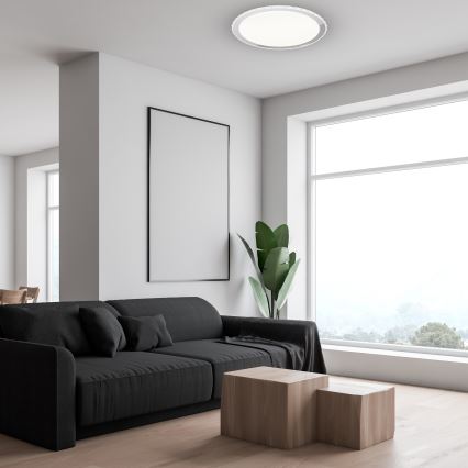 LED prigušivo stropno svjetlo LAYLA s daljinskim upravljačem LED/66W/230V