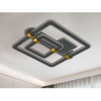 LED prigušivo stropno svjetlo LED/140W/230V 3000-6500K + daljinski upravljač