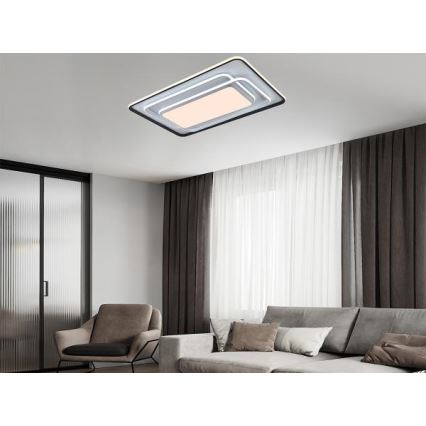 LED Prigušivo stropno svjetlo LED/220W/230V 3000-6500K + daljinski upravljač