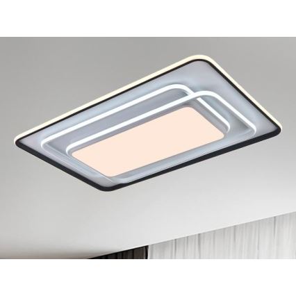 LED Prigušivo stropno svjetlo LED/220W/230V 3000-6500K + daljinski upravljač