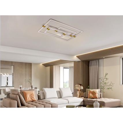 LED Prigušivo stropno svjetlo LED/280W/230V 3000-6500K + daljinski upravljač