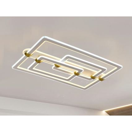 LED Prigušivo stropno svjetlo LED/280W/230V 3000-6500K + daljinski upravljač