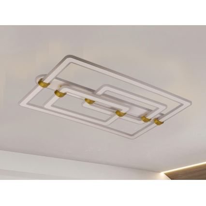 LED Prigušivo stropno svjetlo LED/280W/230V 3000-6500K + daljinski upravljač