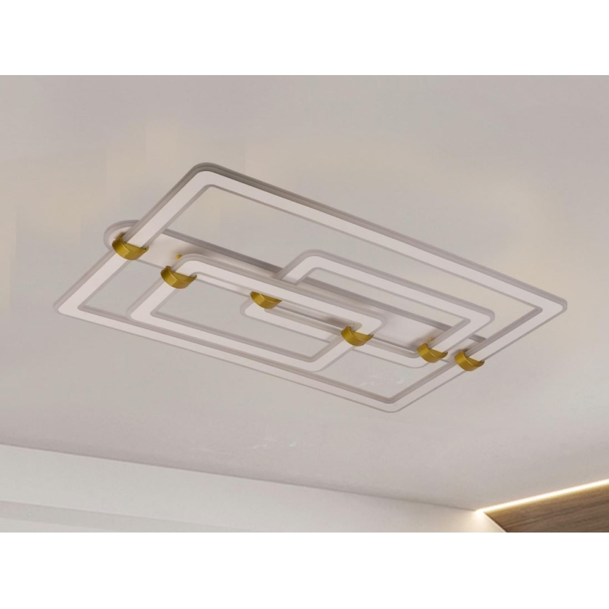 LED Prigušivo stropno svjetlo LED/280W/230V 3000-6500K + daljinski upravljač
