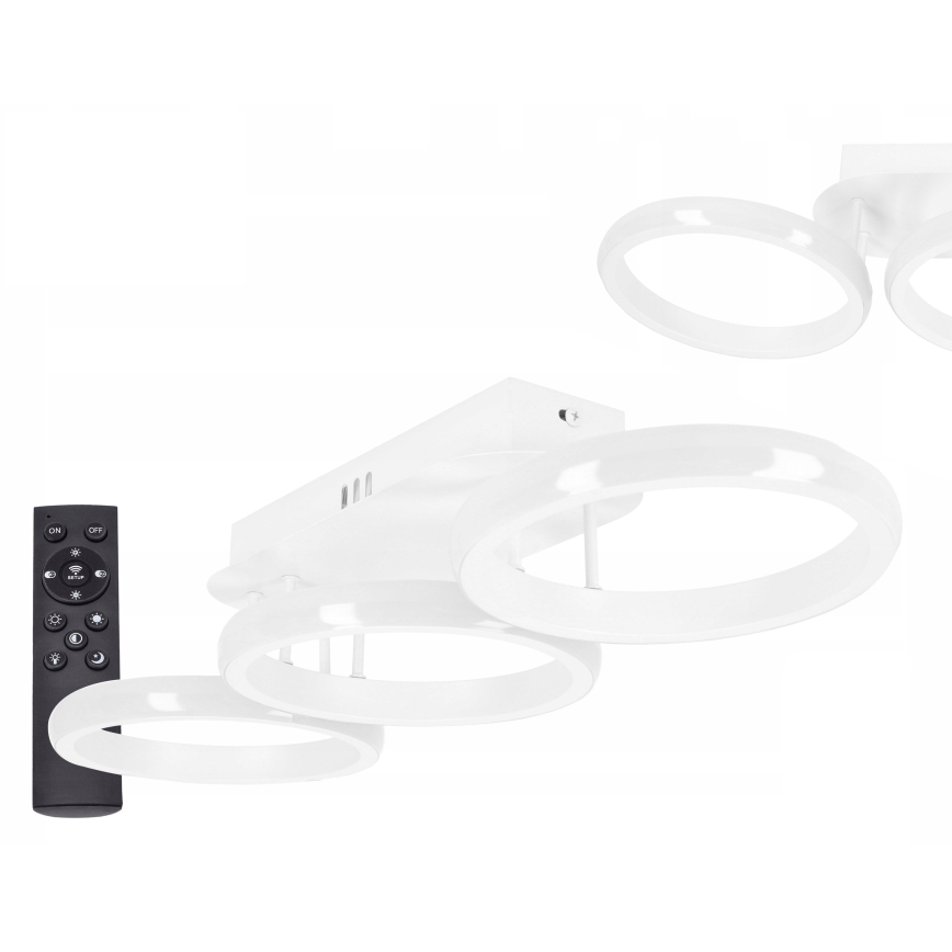 LED prigušivo stropno svjetlo LED/30W/230V 3000-6500K bijelo Wi-Fi Tuya + daljinski upravljač