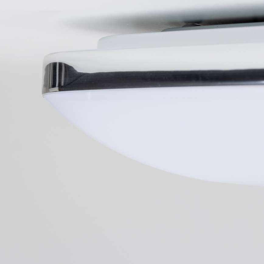 LED stropna svjetiljka s mogućnošću prigušivanja LED/42W/230V 3000-6500K 49x49 cm bijela + daljinski upravljač