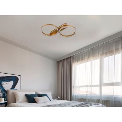 LED prigušivo stropno svjetlo LED/60W/230V 3000-6500K + daljinski upravljač