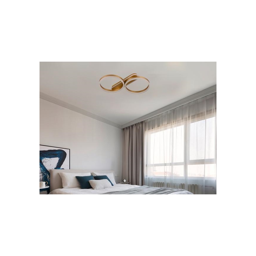 LED prigušivo stropno svjetlo LED/60W/230V 3000-6500K + daljinski upravljač