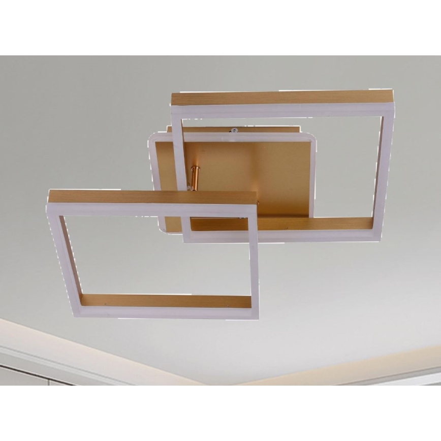LED Prigušivo stropno svjetlo LED/80W/230V 3000-6500K + daljinski upravljač