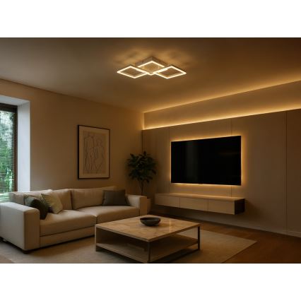 LED prigušivo stropno svjetlo LED/85W/230V 3000-6500K + daljinski upravljač