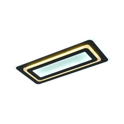 LED Zatemnjiva stropna svjetiljka LED/85W/230V 3000-6500K crna + daljinski upravljač