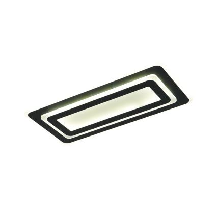 LED Zatemnjiva stropna svjetiljka LED/85W/230V 3000-6500K crna + daljinski upravljač