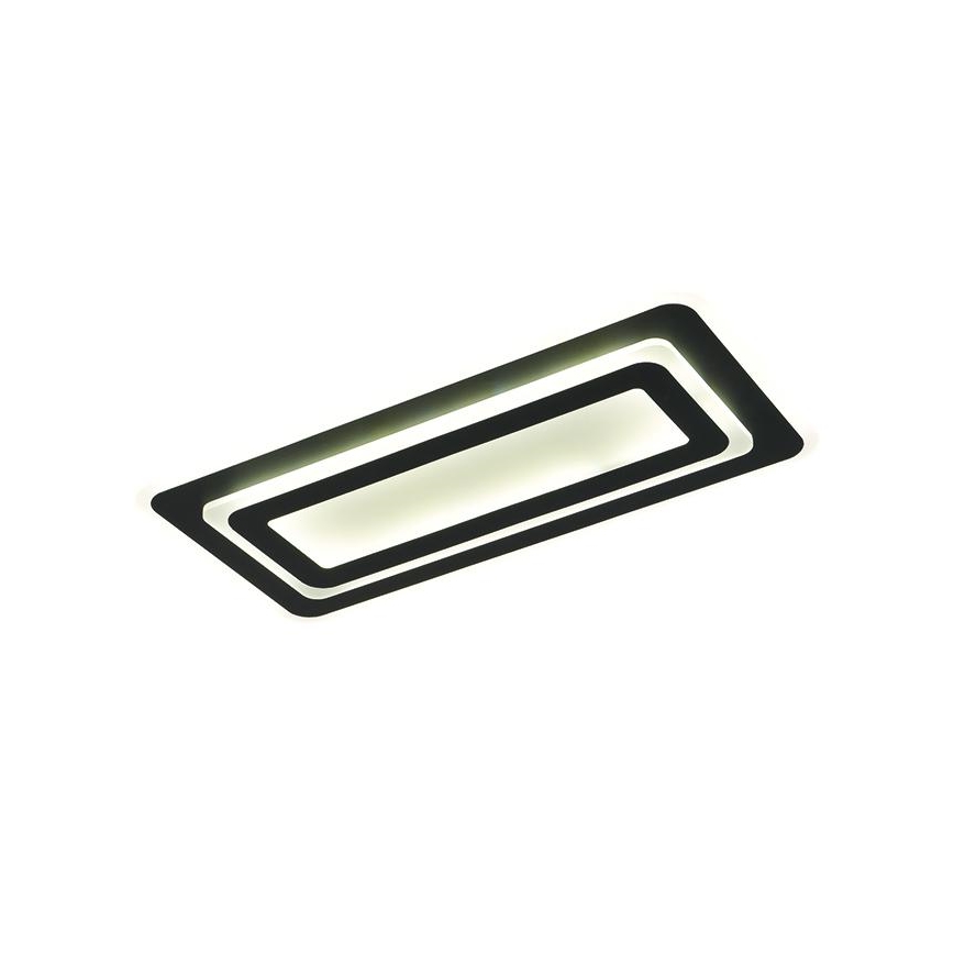 LED Zatemnjiva stropna svjetiljka LED/85W/230V 3000-6500K crna + daljinski upravljač