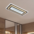 LED prigušivo stropno svjetlo LED/85W/230V 3000-6500K sivo + daljinski upravljač
