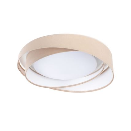 LED stropno svjetlo s mogućnošću prigušivanja SMART GALAXY MODERN LED/24W/230V 3000–6500K Ø 55 cm bež/bijela + daljinski upravljač