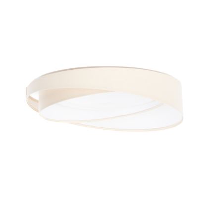 Prigušivo LED stropno svjetlo SMART GALAXY MODERN LED/24W/230V 3000-6500K Ø 55 cm krem/bijela + daljinski upravljač