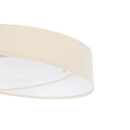 Prigušivo LED stropno svjetlo SMART GALAXY MODERN LED/24W/230V 3000-6500K Ø 55 cm krem/bijela + daljinski upravljač