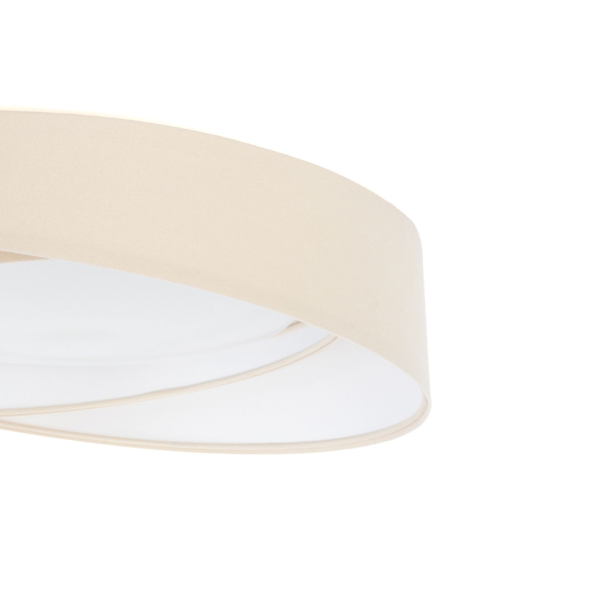 Prigušivo LED stropno svjetlo SMART GALAXY MODERN LED/24W/230V 3000-6500K Ø 55 cm krem/bijela + daljinski upravljač