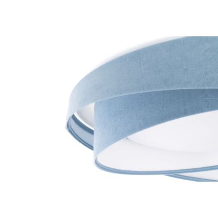 LED prigušivo stropno svjetlo SMART GALAXY MODERN LED/24W/230V 3000-6500K Ø 55 cm plavo + daljinsko upravljanje