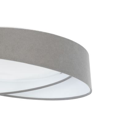 LED stropno svjetlo s prigušivanjem SMART GALAXY MODERN LED/24W/230V 3000-6500K Ø 55 cm siva/bijela + daljinski upravljač