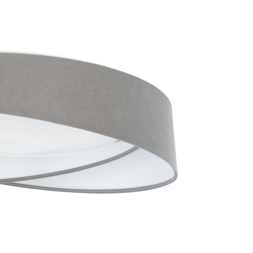 LED stropno svjetlo s prigušivanjem SMART GALAXY MODERN LED/24W/230V 3000-6500K Ø 55 cm siva/bijela + daljinski upravljač