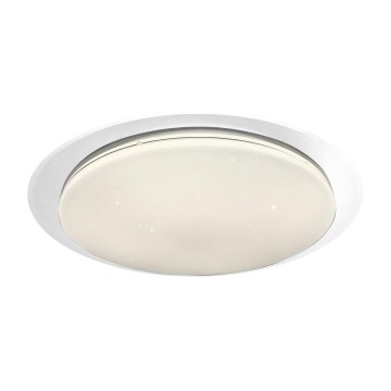 LED prigušivo stropno svjetlo SONIC LED/35W/230V 3000–6000K Ø 45 cm bijelo + daljinski upravljač