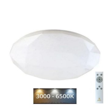 LED prigušivo stropno svjetlo STAR LED/48W/230V 3000-6500K + daljinski upravljač
