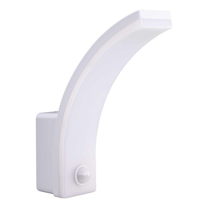 LED prigušivo vanjsko zidno svjetlo s detektorom pokreta i sumraka LED/12/15/20W/230V IP65 bijelo