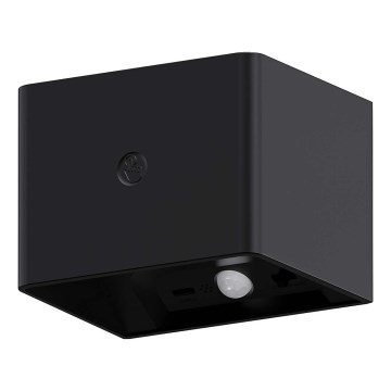 LED prigušivo zidno dodirno svjetlo sa senzorom MIRI LED/2,5W/3,7V 3000/4000/6400K 4000 mAh crna