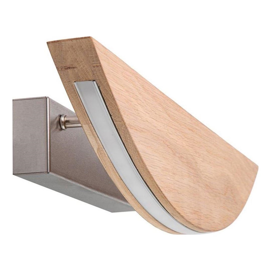 LED prigušivo zidno svjetlo DUBAI LED/6,5W/230V hrast