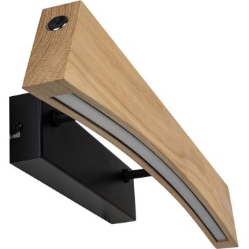LED prigušivo zidno svjetlo ZIAD LED/6,5W/230V hrast
