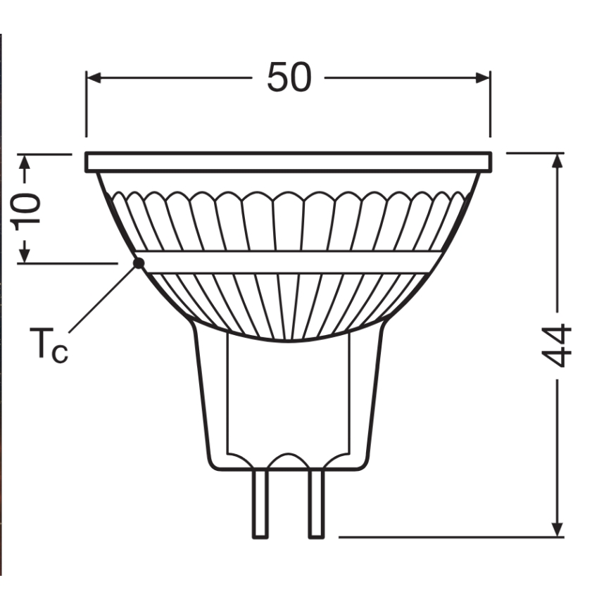 Prigušiva LED reflektorska žarulja MR16 GU5,3/3,4W/12V 4000K 36° CRI 90 - Ledvance