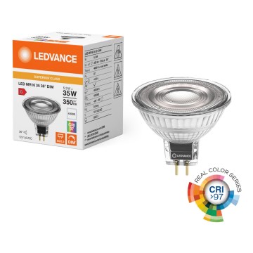 LED Prigušljiva reflektorska žarulja MR16 GU5,3/5,3W/12V 4000K 36° CRI 97 - Ledvance