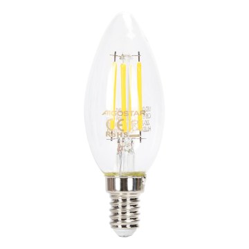 LED prigušljiva žarulja FILAMENT C35 E14/4W/230V 6500K - Aigostar