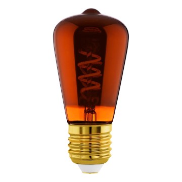 LED prigušljiva žarulja VINTAGE ST48 E27/4W/230V 2000K crvena - Eglo 110199