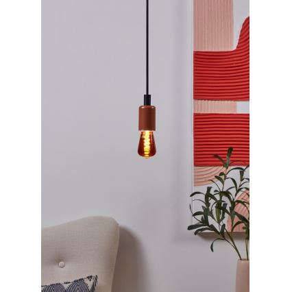 LED prigušljiva žarulja VINTAGE ST48 E27/4W/230V 2000K crvena - Eglo 110199
