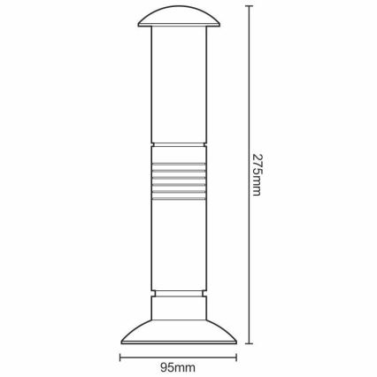 LED Prijenosna lampa 2xLED/1xD IPX4