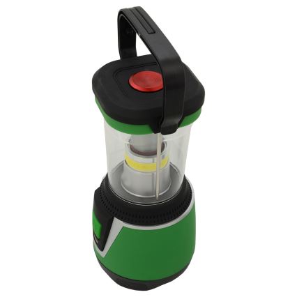 LED Prijenosna lampa LED/3xLR20 IP44 crna/zelena + daljinski upravljač