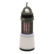 LED Prijenosna punjiva lampa sa zamkom za insekte LED/2W/1800mAh/3xAAA IPX4 zelena
