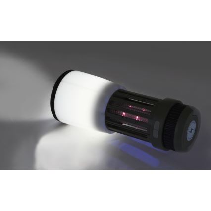 LED Prijenosna punjiva lampa sa zamkom za insekte LED/2W/1800mAh/3xAAA IPX4 zelena