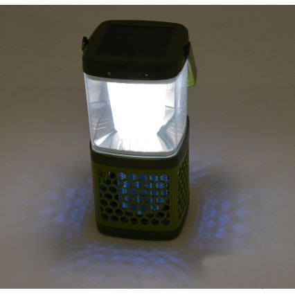 LED Prijenosna punjiva lampa sa zamkom za insekte LED/3W/1800 mAh zelena