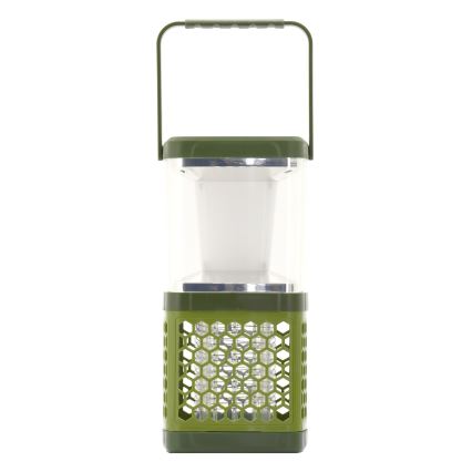 LED Prijenosna punjiva lampa sa zamkom za insekte LED/3W/1800 mAh zelena