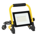 LED Prijenosni reflektor TIGRA LED/50W/4000K IP54 crna/žuta