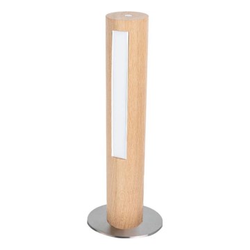 LED Prilagodiva stolna lampa CONOR LED/9W/230V hrast