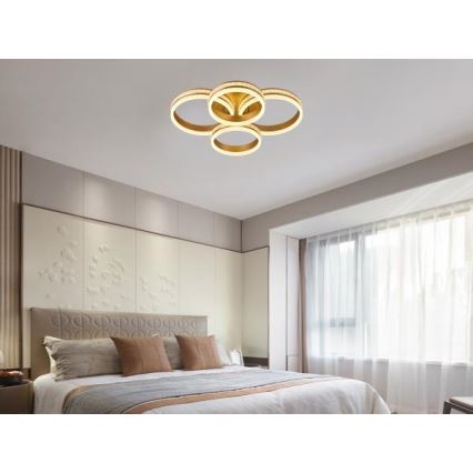 LED prislonjena stropna svjetiljka s prigušivanjem LED/150W/230V 3000–6500K + daljinski upravljač