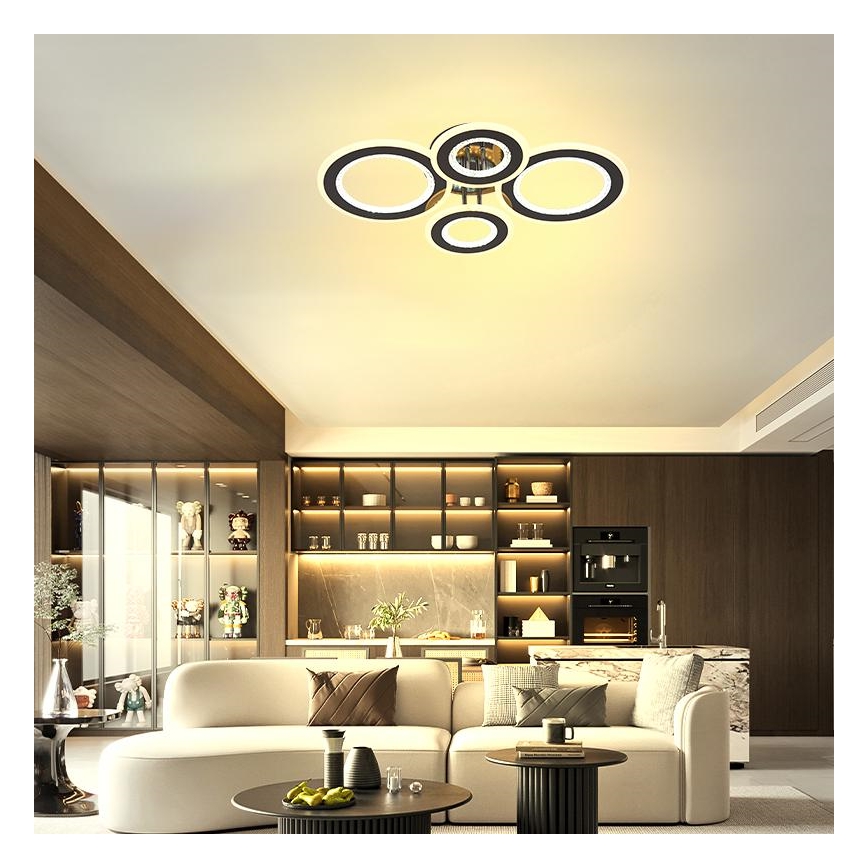 LED prigušivač stropne svjetiljke LED/100W/230V 3000-6500K + daljinski upravljač