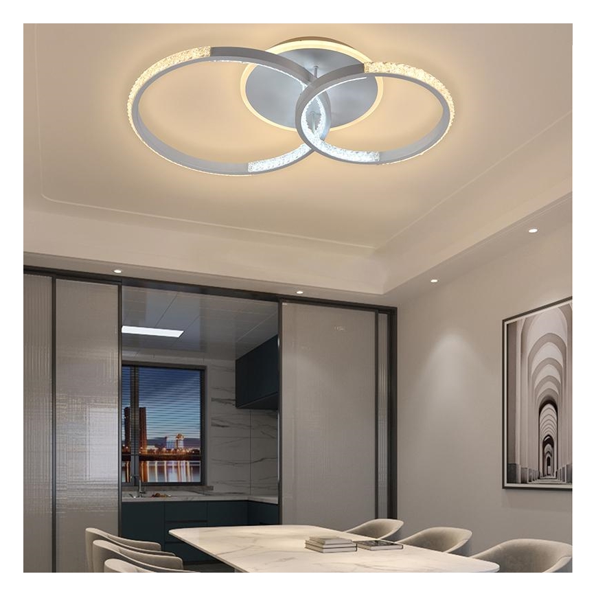 LED prigušivač stropne svjetiljke LED/55W/230V 3000-6500K + daljinski upravljač