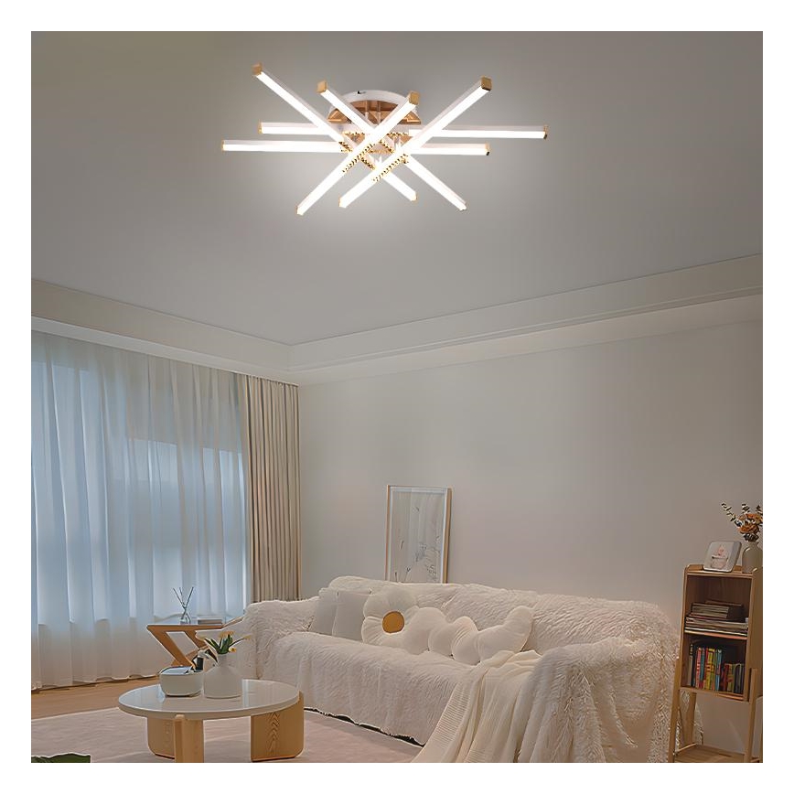 LED prigušivač stropne svjetiljke LED/90W/230V 3000-6500K + daljinski upravljač