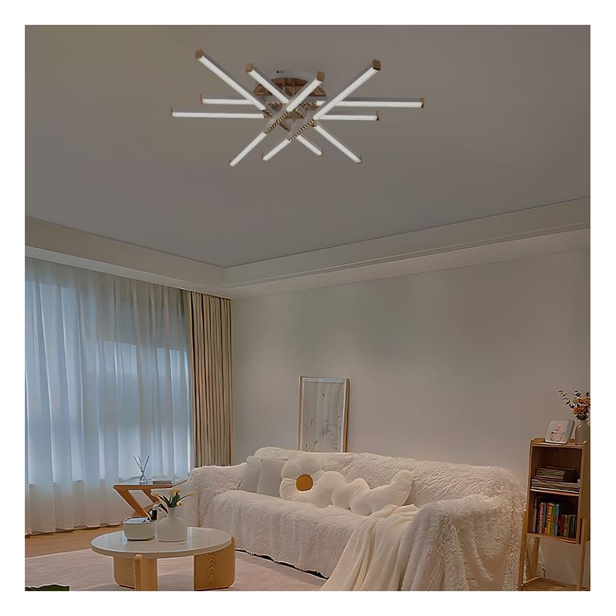 LED prigušivač stropne svjetiljke LED/90W/230V 3000-6500K + daljinski upravljač